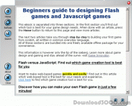 Begginers guide to making Flash/JS games screenshot